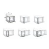 Fiamma Privacy Room / Caravanstore ZIP XL Frontpanel Für Markisenvorzelte 20 Cm -Freien Zelt Geschäft 347217 2244277