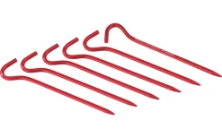 MSR Hook Stakes Kit Zeltheringe Rot 1 Teilig -Freien Zelt Geschäft 610847 4323163