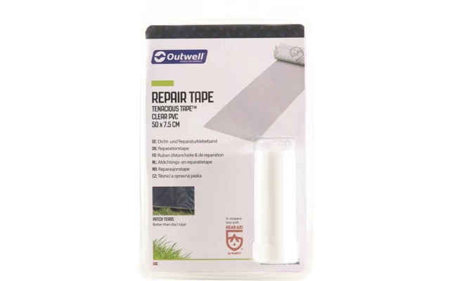 Outwell Luftschlauch Reparaturband 7,6 X 50 Cm Grau 3 Outwell Luftschlauch Reparaturband 7,6 X 50 Cm Grau