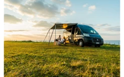 Fiamma F80s 290 Markise Gehäusefarbe Deep Black Tuchfarbe Royal Grey 290 Cm -Freien Zelt Geschäft 705173 4764956