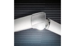 Dometic PerfectWall PW 1500 Wandmontierte Markise Manueller Antrieb Weiß Grau 2,6 M -Freien Zelt Geschäft 706373 4854371