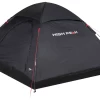 High Peak Monodome XL Freistehendes Einfachdach Kuppelzelt 4 Personen Schwarz -Freien Zelt Geschäft 733790 5033969