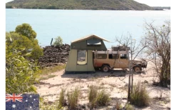 Gordigear Dachzelt 180 Plus Für 4 Personen Mit Vorzelt 180 X 320 Cm Grün -Freien Zelt Geschäft 737414 4968809