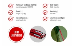 High Peak Kingfisher 2 Leichtgewichtiges Kuppelzelt 220 X 140 Cm 7 High Peak Kingfisher 2 Leichtgewichtiges Kuppelzelt 220 X 140 Cm -Freien Zelt Geschäft 803018 5244815