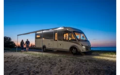 Fiamma F80L 450 Markise Gehäusefarbe Titanium Tuchfarbe Royal Blue 450 Cm -Freien Zelt Geschäft 804113 5265611