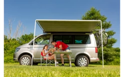 Fiamma F35 Pro 180 Markise Gehäusefarbe Titanium Tuchfarbe Royal Grey 180 Cm -Freien Zelt Geschäft 808142 5277365